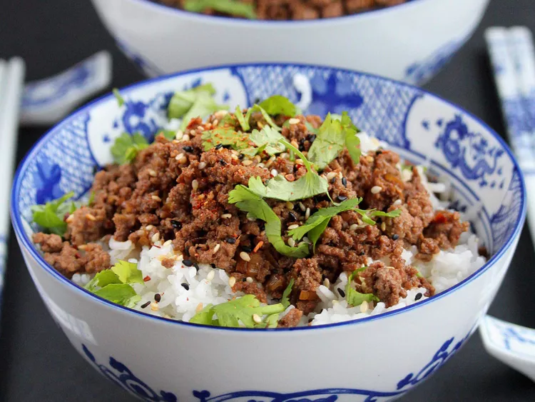 Korean Ground Beef Bowl