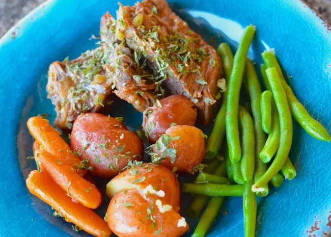 Pot Roast with Potatoes and Carrots